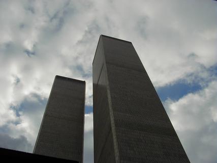 World Trade Centre Towers<br>Location: <a href="https://www.google.com/maps/search/?api=1&query=40.71298,-74.0118" target="_new">New York City Tour, Approx Broadway and Vesey St</a>